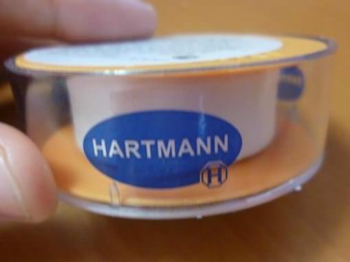Hartmann пластырь пупочный для детей.